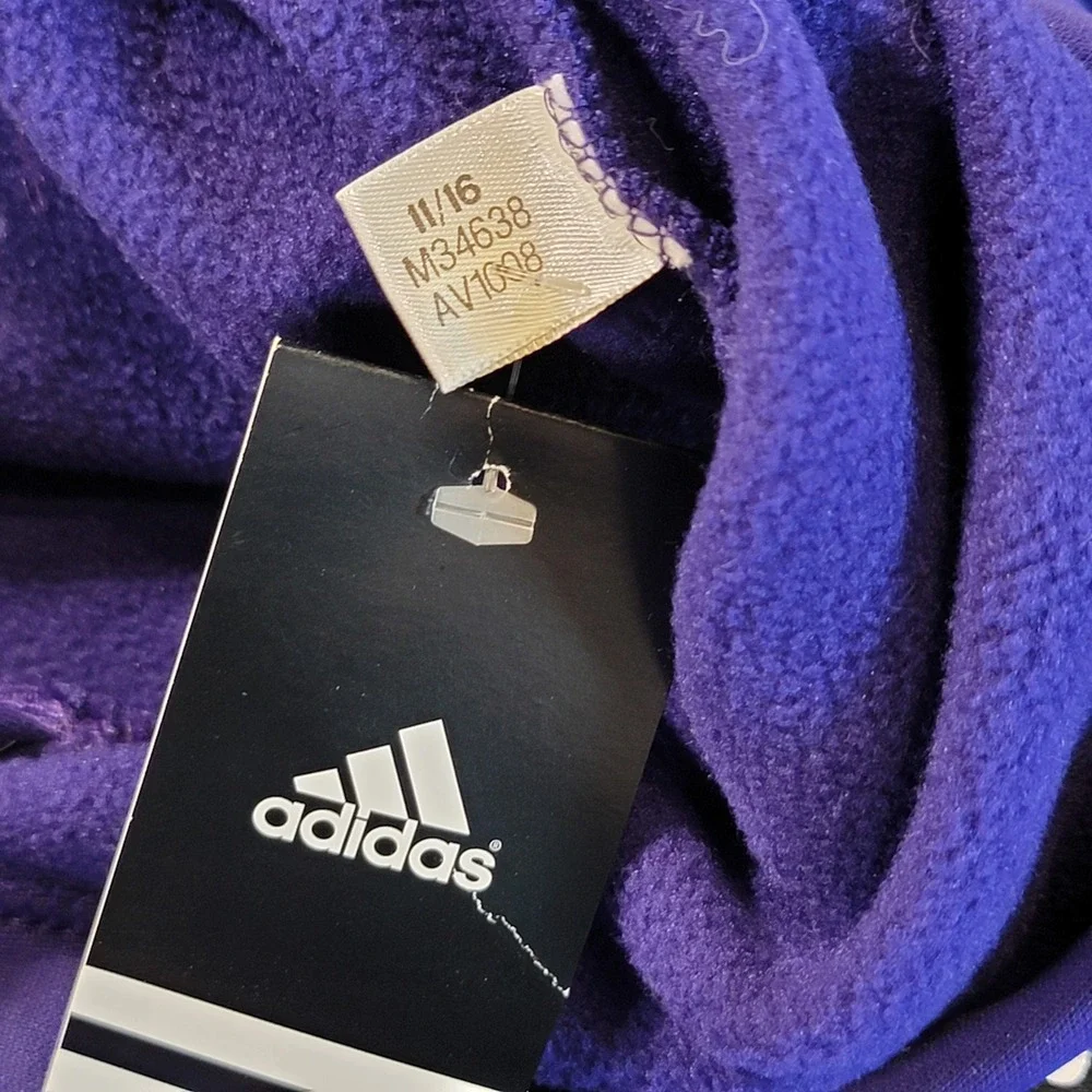 Adidas ECU Pirates Hoodie Mens Small Purple Climawarm Sweatshirt M34638 AV1008